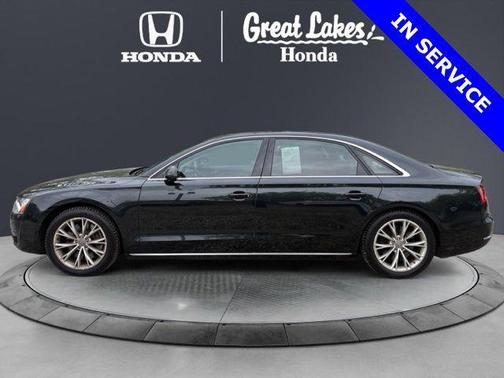 Dark Green 2011 Audi A8 L 4.2 quattro