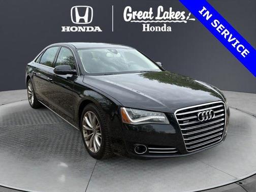 Dark Green 2011 Audi A8 L 4.2 quattro