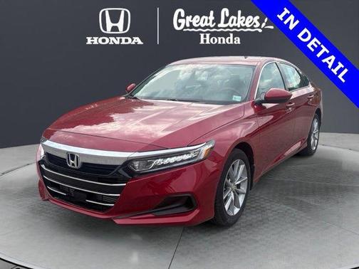 Radiant Red Metallic 2022 Honda Accord LX 1.5T