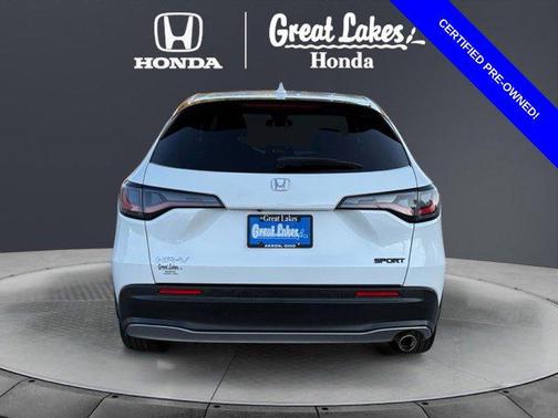 Platinum White Pearl 2024 Honda HR-V Sport