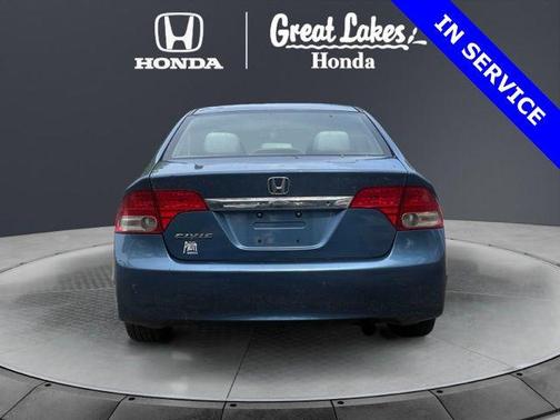 Light Blue 2009 Honda Civic LX