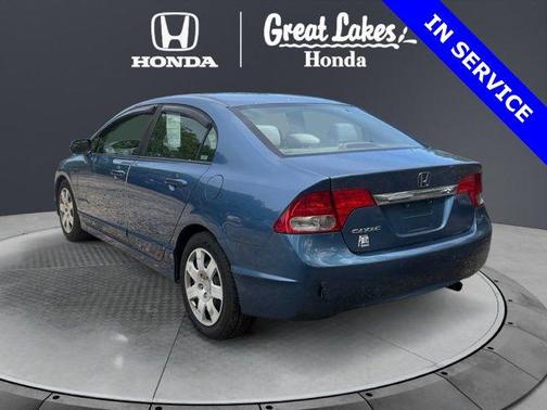 Light Blue 2009 Honda Civic LX