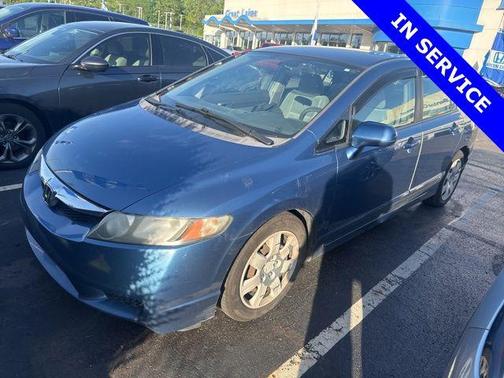 Light Blue 2009 Honda Civic LX
