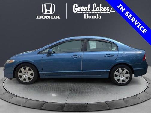 Light Blue 2009 Honda Civic LX