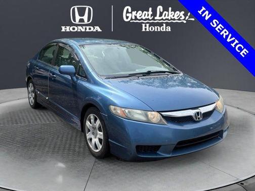 Light Blue 2009 Honda Civic LX
