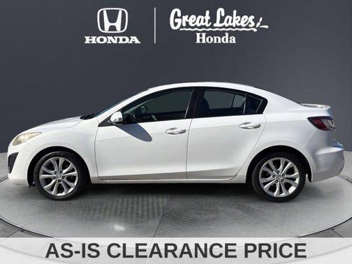 Crystal White Pearl Mica 2010 Mazda Mazda3 s Grand Touring