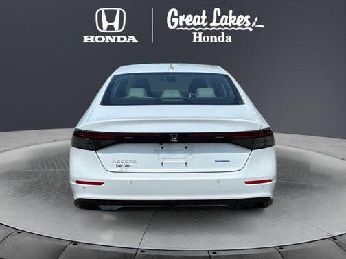 Platinum White Pearl 2024 Honda Accord Hybrid EX-L