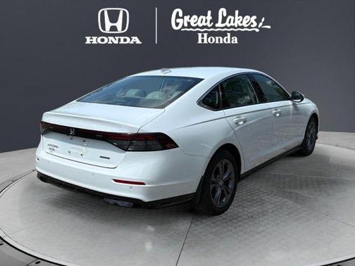 Platinum White Pearl 2024 Honda Accord Hybrid EX-L