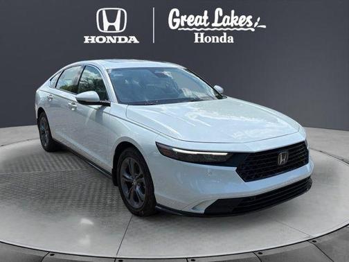 Platinum White Pearl 2024 Honda Accord Hybrid EX-L
