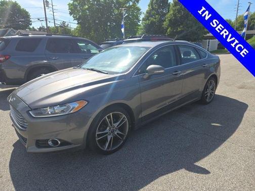 Sterling Gray Metallic 2014 Ford Fusion Titanium