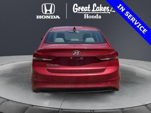 Scarlet Red 2018 Hyundai ELANTRA SEL