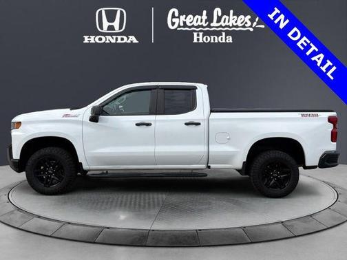 Summit White 2019 Chevrolet Silverado 1500 Custom Trail Boss