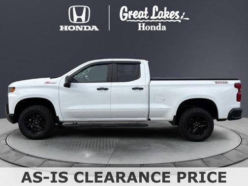 Summit White 2019 Chevrolet Silverado 1500 Custom Trail Boss