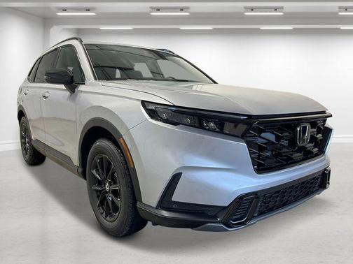 Solar Silver Metallic 2026 Honda CR-V Hybrid Sport-L AWD
