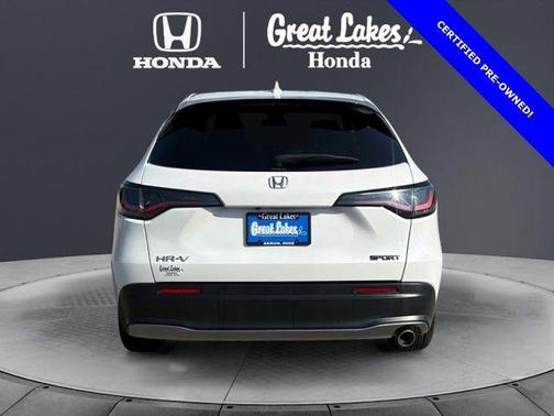 Platinum White Pearl 2024 Honda HR-V AWD Sport