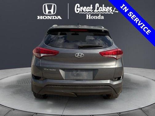 Coliseum Gray 2018 Hyundai TUCSON SEL