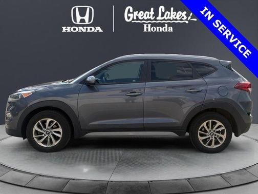 Coliseum Gray 2018 Hyundai TUCSON SEL