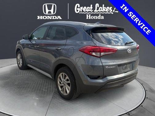Coliseum Gray 2018 Hyundai TUCSON SEL