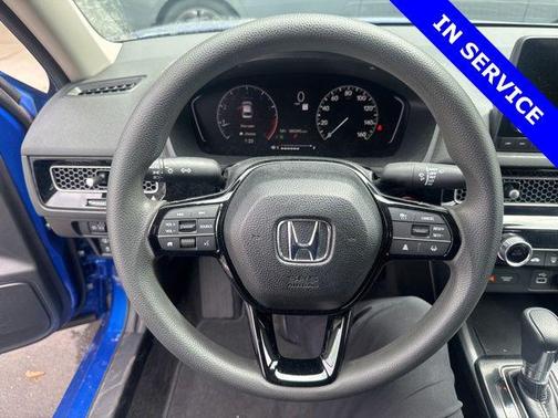 Aegean Blue Metallic 2023 Honda Civic LX