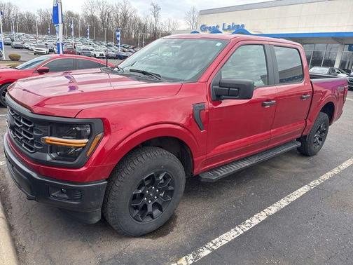 Rapid Red Metallic Tinted Clearcoat 2024 Ford F-150 STX