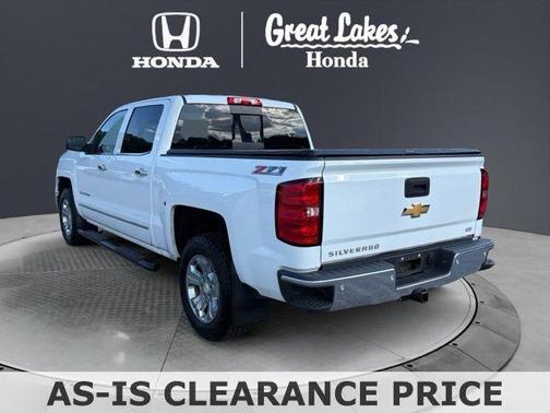 Summit White 2015 Chevrolet Silverado 1500 LTZ