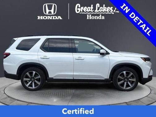 Platinum White Pearl 2025 Honda Pilot Elite