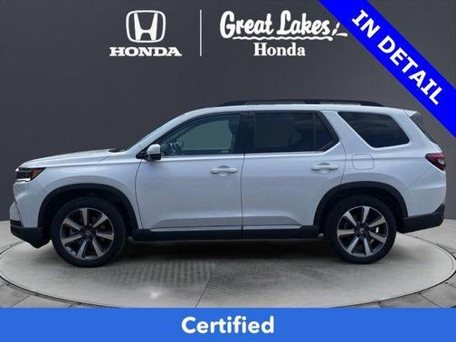 Platinum White Pearl 2025 Honda Pilot Elite