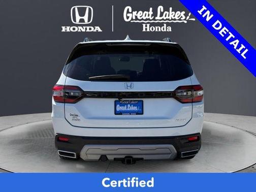 Platinum White Pearl 2025 Honda Pilot Elite