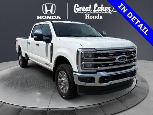 Star White Metallic Tri-Coat 2025 Ford F-350 Lariat