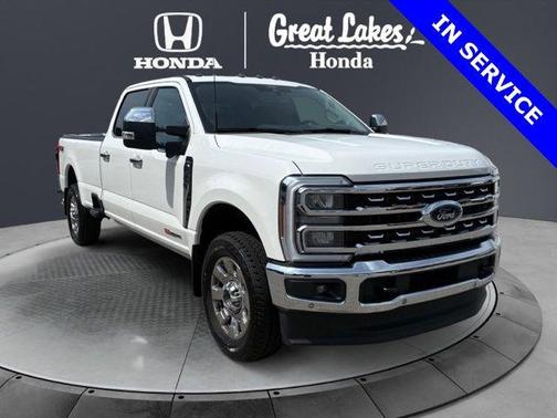 Star White Metallic Tri-Coat 2025 Ford F-350 Lariat