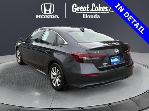 Urban Gray Pearl 2025 Honda Civic LX