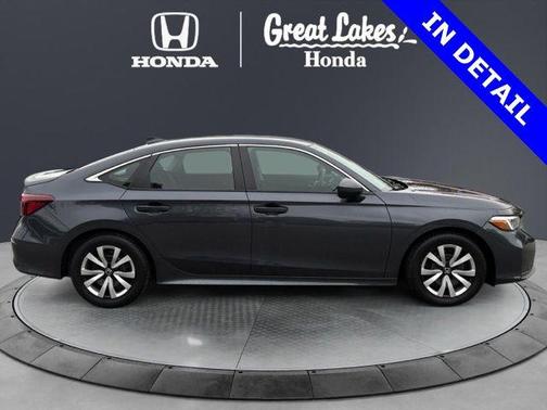Urban Gray Pearl 2025 Honda Civic LX
