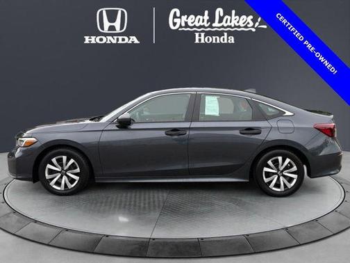 Urban Gray Pearl 2025 Honda Civic LX