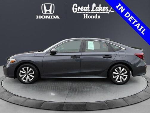 Urban Gray Pearl 2025 Honda Civic LX