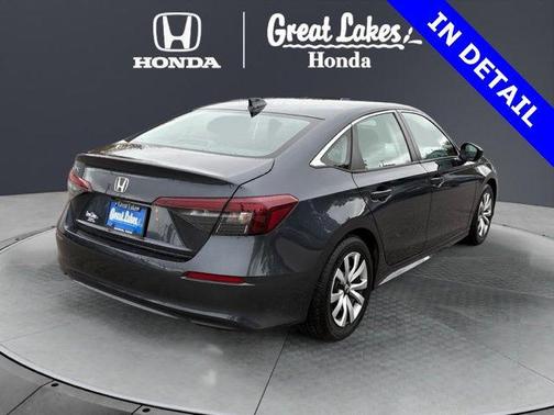 Urban Gray Pearl 2025 Honda Civic LX