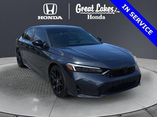 Charcoal 2025 Honda Civic Hybrid Sport