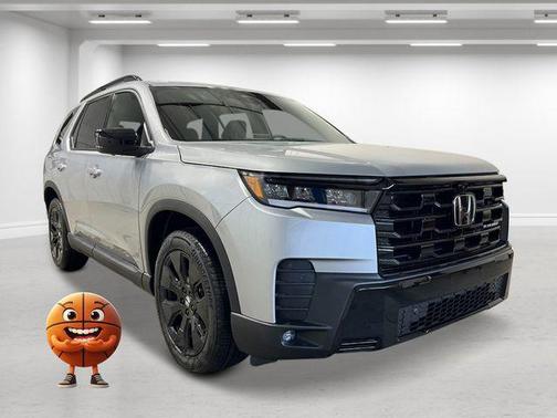 Solar Silver Metallic 2026 Honda Pilot Black Edition