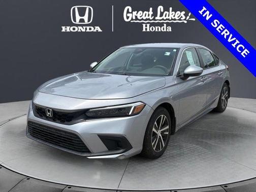 Morning Mist Metallic 2023 Honda Civic LX