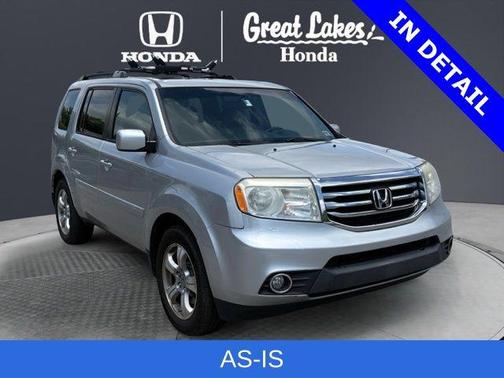 Alabaster Silver Metallic 2015 Honda Pilot EX-L