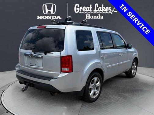 Alabaster Silver Metallic 2015 Honda Pilot EX-L