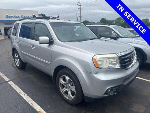 Alabaster Silver Metallic 2015 Honda Pilot EX-L