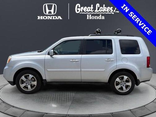 Alabaster Silver Metallic 2015 Honda Pilot EX-L