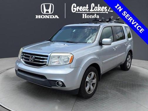 Alabaster Silver Metallic 2015 Honda Pilot EX-L