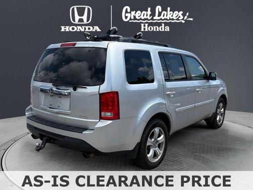 Alabaster Silver Metallic 2015 Honda Pilot EX-L