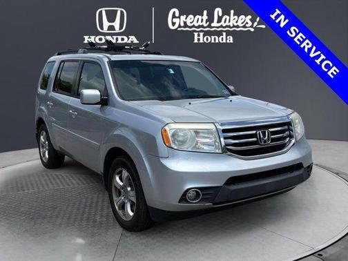 Alabaster Silver Metallic 2015 Honda Pilot EX-L