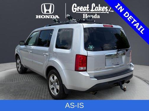 Alabaster Silver Metallic 2015 Honda Pilot EX-L