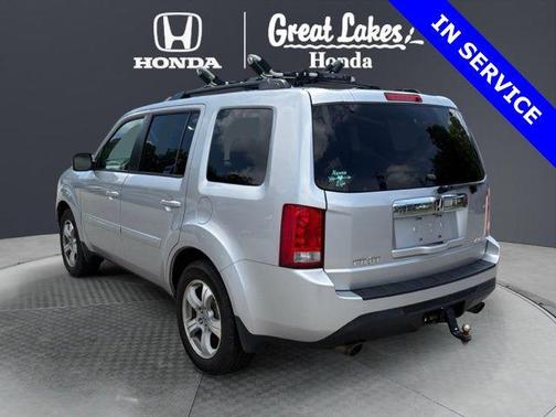 Alabaster Silver Metallic 2015 Honda Pilot EX-L