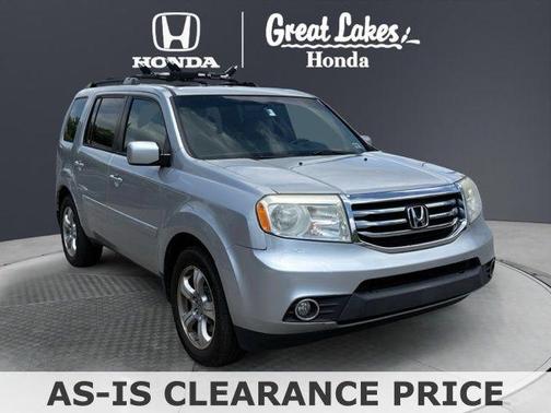 Alabaster Silver Metallic 2015 Honda Pilot EX-L