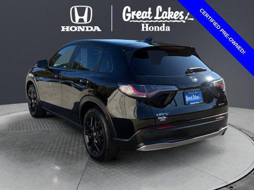 Crystal Black Pearl 2024 Honda HR-V Sport