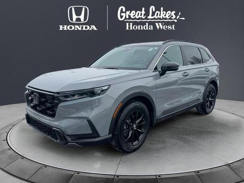 Urban Gray Pearl 2025 Honda CR-V Hybrid Sport AWD